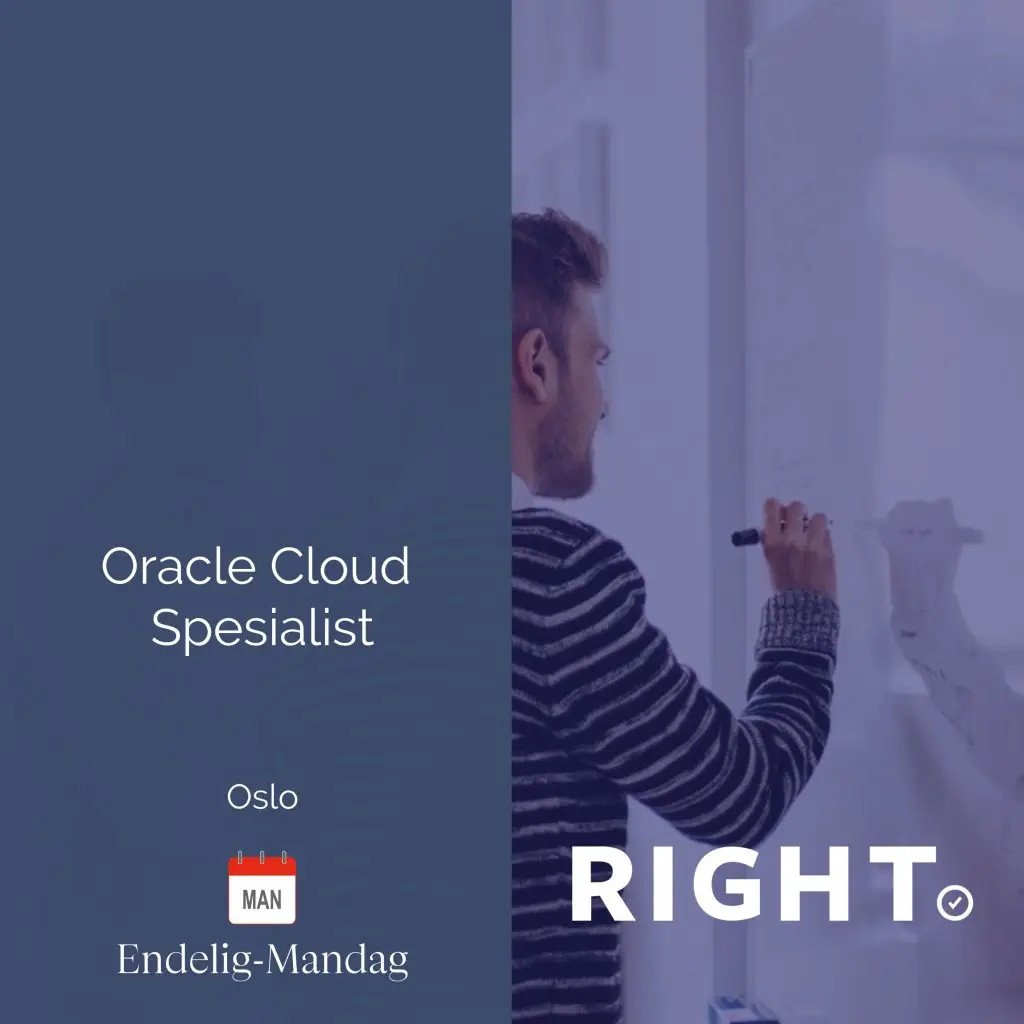 Oracle cloud Endelig-Mandag Right